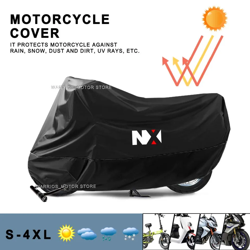 Pre Honda NX 400 500 NX500 NX400 2024 Motocykelový kryt Outdoor UV Protector Ochranca Dražďové poťahy