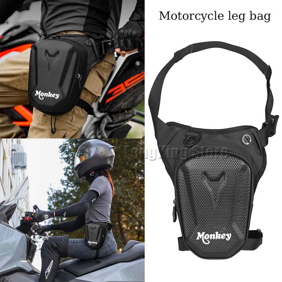 Pre honda opicu Z-125 Z125 Z 125 Motocykel vrecká na nohy rytierske tvrdé škrupiny nepremokavá taška na kaštu v taške Crossbody Bag