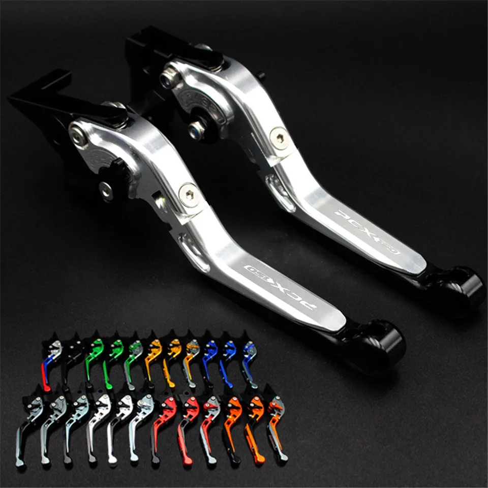 Pre Honda PCX 150 PCX150 2010 2013 2014 2015 2016 2017 Motocykel CNC hliníková zliatina Skladacia brzdová spojka páka (logo PCX)