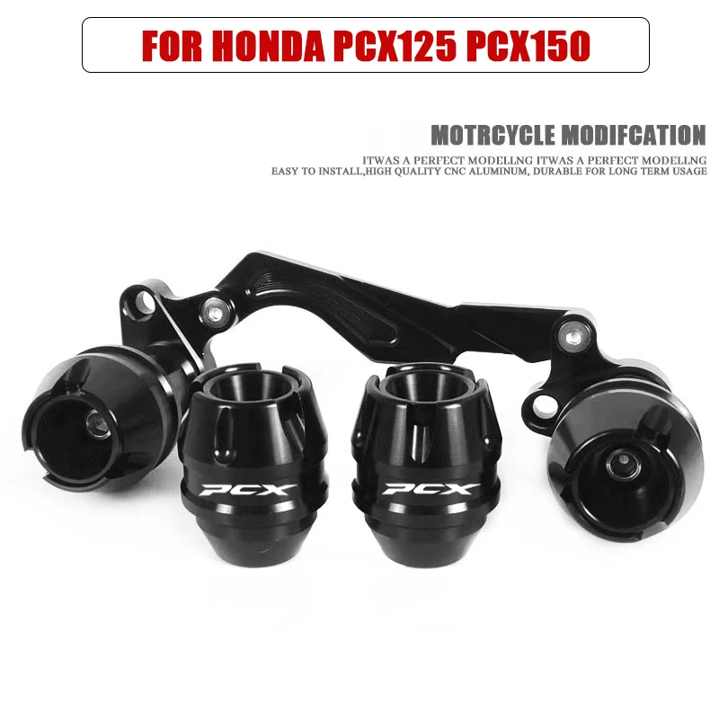 Pre Honda PCX125 PCX 125 150 Príslušenstvo predné vidlice Fall Tufnler Tuffler Rám na ochranu rámu Slider Anti Crash Protector