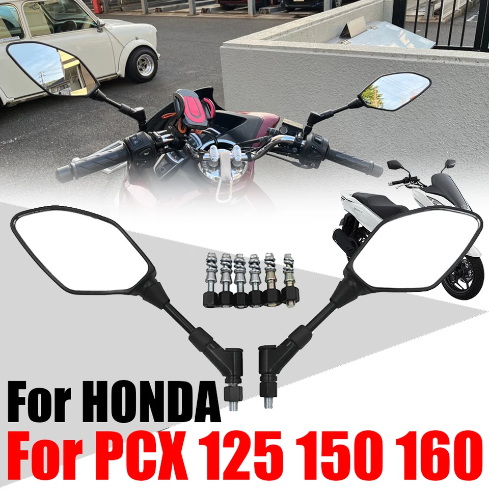 Pre Honda PCX125 PCX150 PCX160 PCX 160 150 125 Motocyklové príslušenstvo spätné zrkadlá bočné zrkadlo Zadné zrkadlo