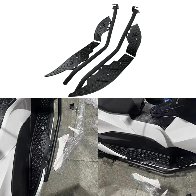 Pre Honda PCX160 PCX 160 Modifikovaný Universal Foot Pedal Bumper Anti Fall Držiak s príslušenstvom motocyklov držiaka Spotlight Bracket