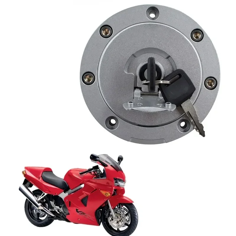Pre Honda VFR 750 800 VFR750 VFR800, nezahrnuté zámky na rukoväť zapaľovania Moto diely Palivový plynový kryt kryt Cover Lock + 2ks kľúče