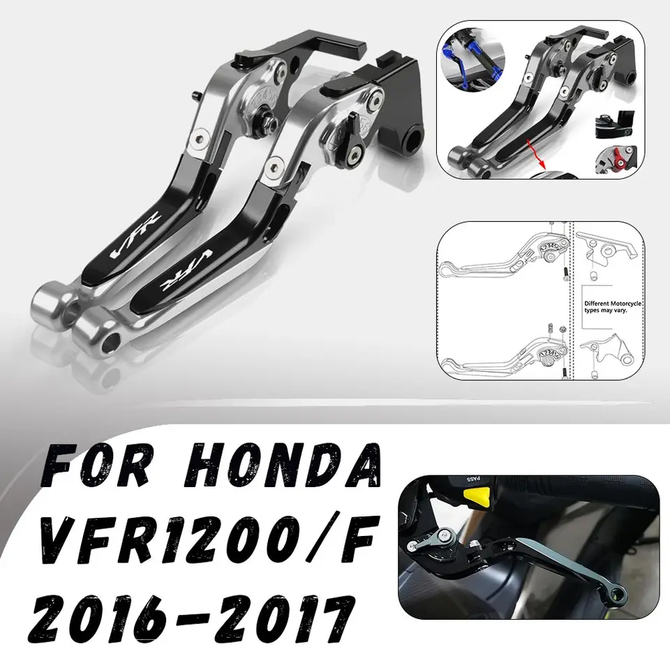 Pre Honda VFR1200/F 2016-2017 nastaviteľná sklopná brzdová spojka pásky rukovätia rukovätia páky Motocykla