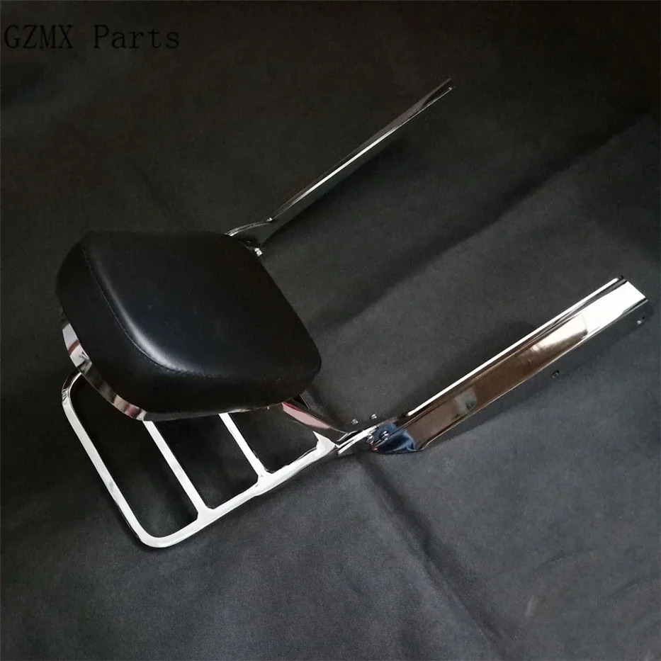 Pre Honda VTX1300 VTX1800 Zadný batožinový stojan Saddlebag Podporovaný kmeň držiak na nákladné držiaky na nákladné držiaky operadla Sissy Bar VTX 1800 1300