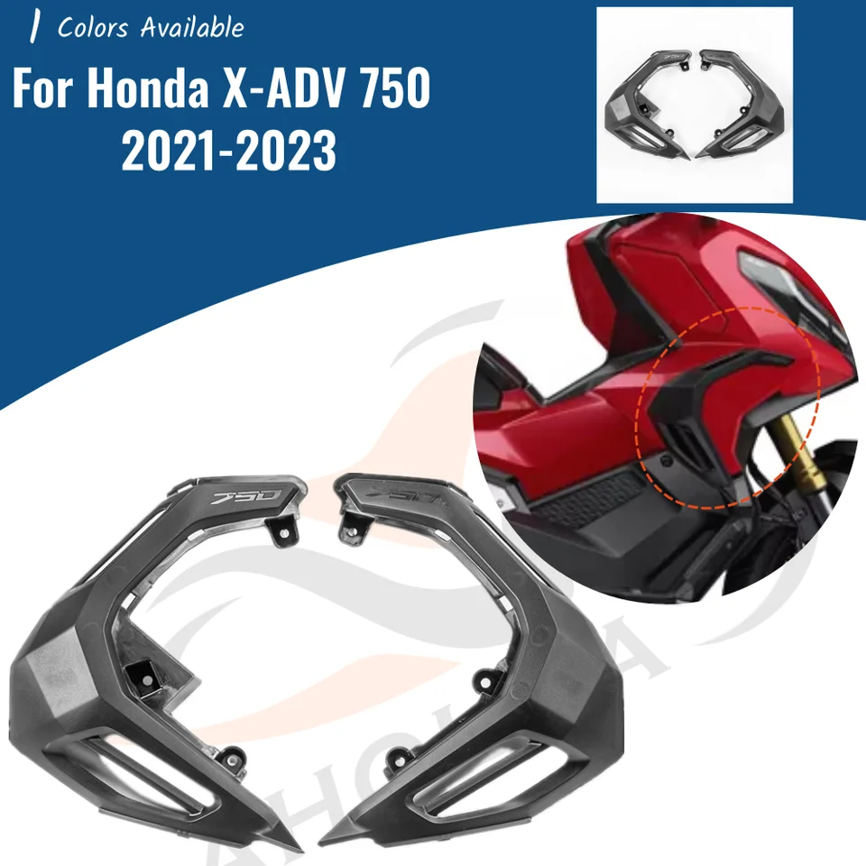 Pre Honda X-Adv XADV 750 2021-2024 X-ADV750 Vzduchový prívodný kryt prachového pokrytia Splátky Panelový panel Motorové rámy Fequerings Príslušenstvo