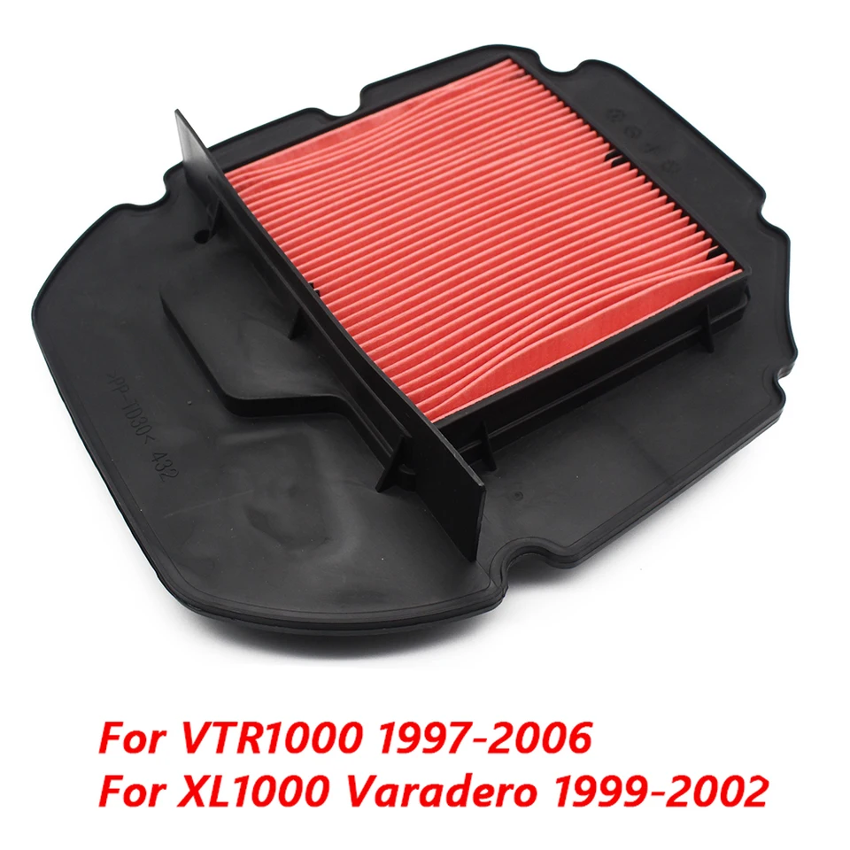 Pre Honda XL1000 Varadero 1999-2002 VTR1000 1997-2006 Výmena motocykla Vzduchový filter čistič vzduchu vzduchu vzduchu