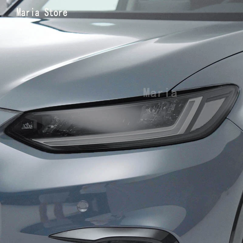 Pre Honda ZRV 2021-2023 Príslušenstvo pre ochranu automobilu Presparentný čierny nálepka TPU TPU
