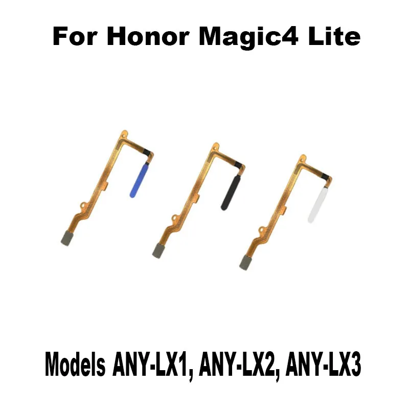 Pre Honor Magic4 Lite Fingerprint Sensor Power Button Flex kábel dotyk ID senzor domáce tlačidlá smartfónov Magic 4