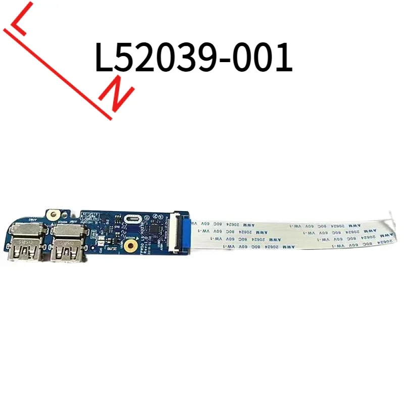 Pre hp 15-dw 15s-du prenosný dosku USB USB L52039-001 FPW50 LS-H327P LA-H3222 3P 100% Testovaná rýchla loď