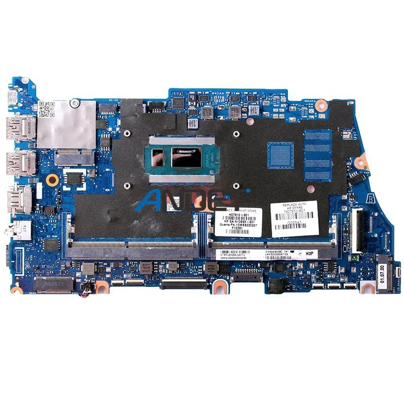 Pre HP EliteBook 640 G9 N07910-601 Srlwy I5-1245U LAPTOP Základná doska KAZIDOVÁ KONTROLNÁ KONTROLA 100% TEST OK DA0X8SMB8H0