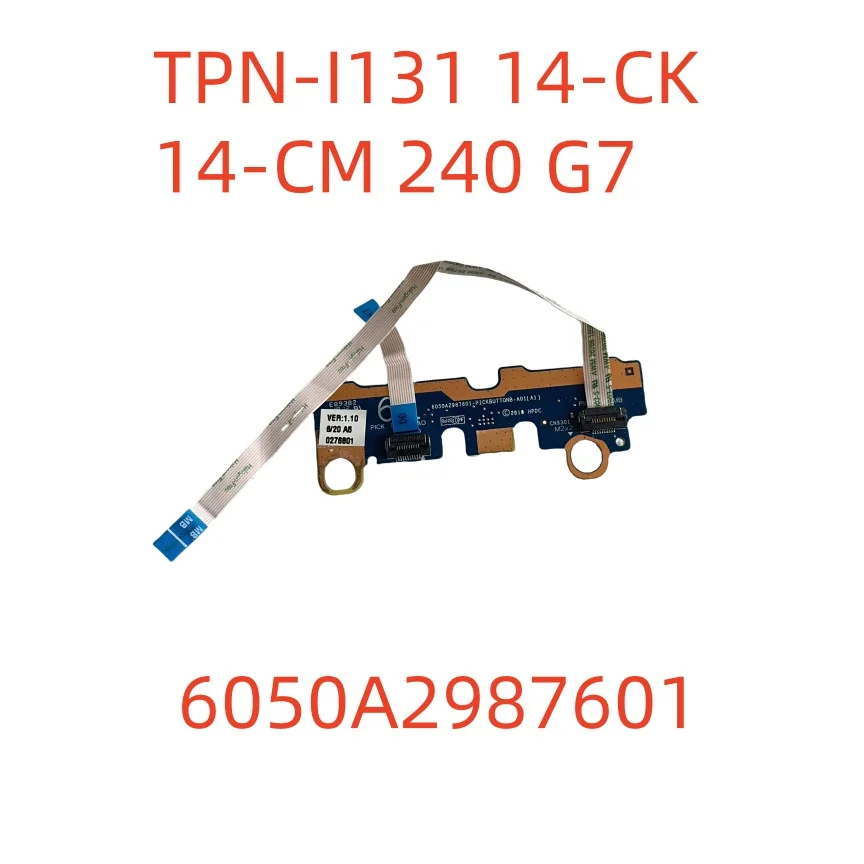 Pre HP TPN-I131 14-CK 14-CM 240 G7 Touchpad Touchpad Board s káblom 6050A2987601
