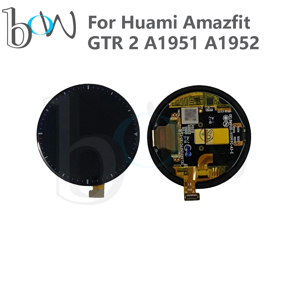 Pre Huami AmazFit GTR 2 A1951 A1952 LCD DISPLEY DISPLET DIGITÁRNE DIGITÁRNE SNÚCIE ZÁKLADNÉHO PLAMNÉHO PLNEJ Zostavy pre AmazFit GTR2 LCD