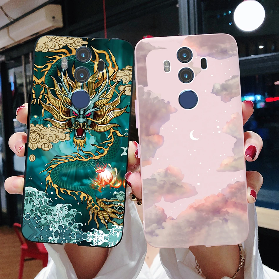 Pre Huawei Mate 10 Pro Case Bla-L29 Bla-L09 ALP-L29 ALP-L09 Dragon TPU Zadný kryt pre Huawei mate 10 10Pro Mate10 Pro Soft Funda