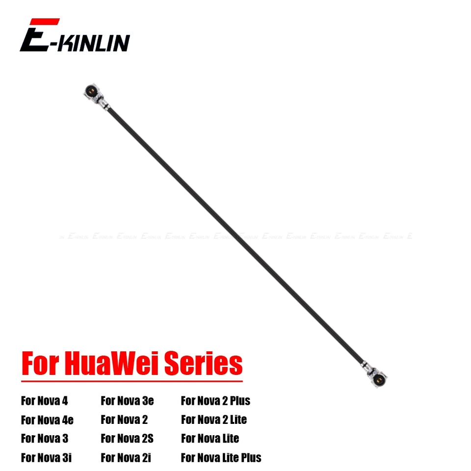 Pre Huawei Nova 4 4E 3 3i 3E 2S 2i 2 Plus Lite Plus Young 2017 Anténny signál WiFi Coaxiálny konektor Aerial Flex kábel Ribbon