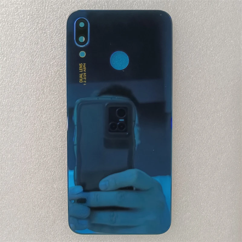 Pre Huawei P20 Lite zadná batéria kryt zadných dverí puzdro 3D sklenený panel Vymeňte za kryt batérie ANE 3E ANE-LX1 ANE-LX2