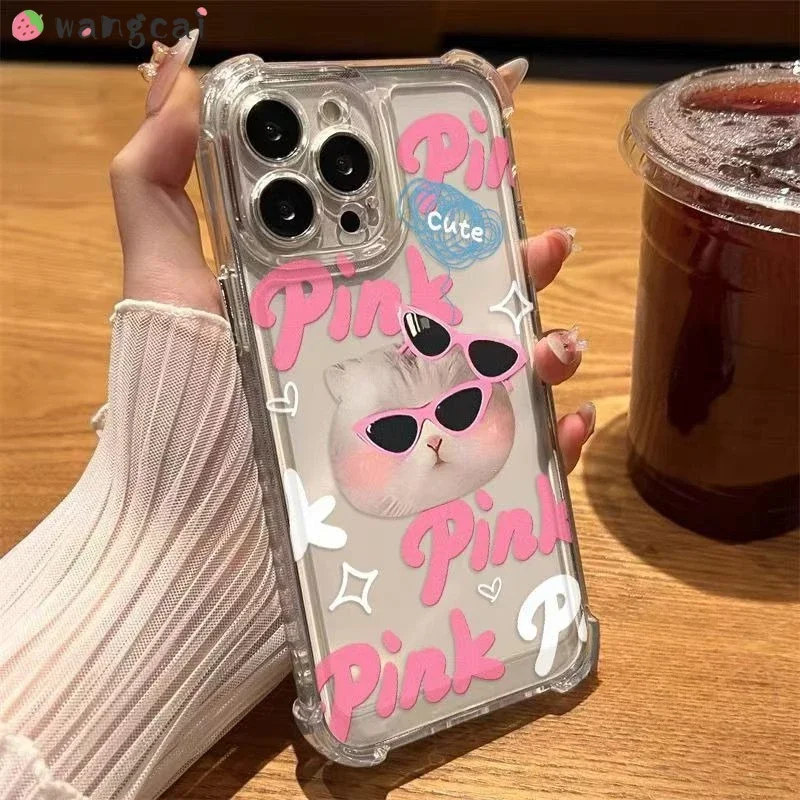 Pre Huawei Pura 70 Pro Pro Ultra P60 Art Nova 12i 11i 10 SE Y72 Y61 Y62 Plus Y91 Y90 4 3 3I 2S 2 Plus puzdro na telefón CAT CAT CAT