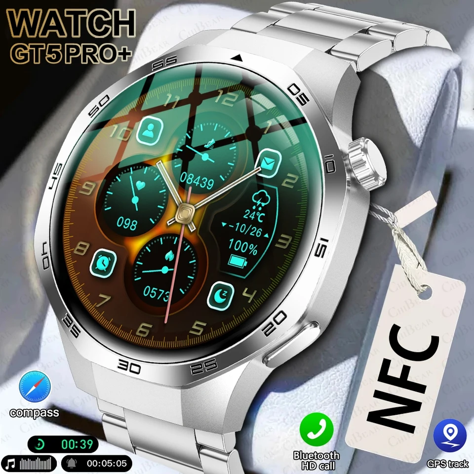 Pre Huawei Watch5 Pro Smart Watch Men Watch 4 Ibsgraded Edition Bluetooth Call GPS NFC srdcová frekvencia Sport Smartwatch Women 2024 NOVÝ
