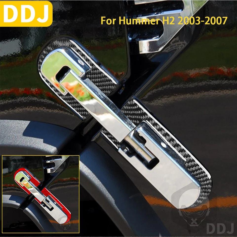 Pre Hummer H2 2003 2004 2005 2006 2007 Príslušenstvo Kombonické vlákno Vonkajšia kapucňa Západka obklopená obklopená nálepka Červená čierna