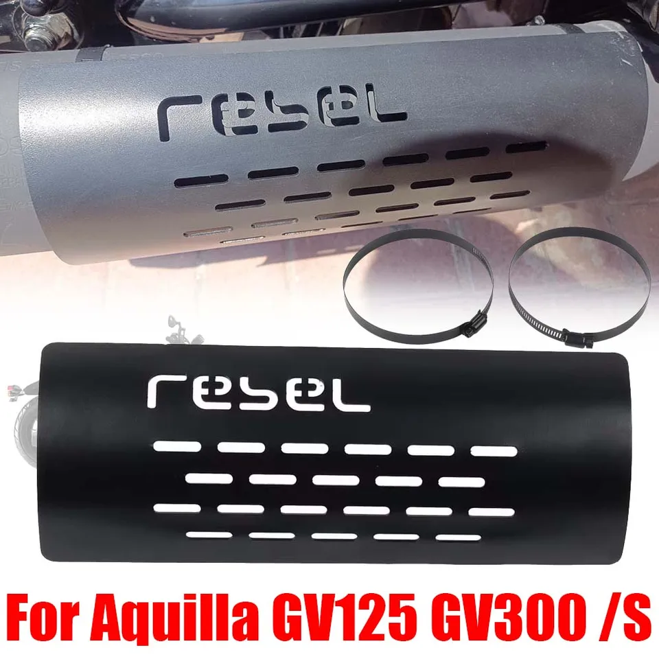 Pre Hyosung Aquilla GV125 GV300 GV300S GV 300 S 300S GV 125 Príslušenstvo Výfukový potrubie Tepelný štít kryt chránič tlmiča tlmič