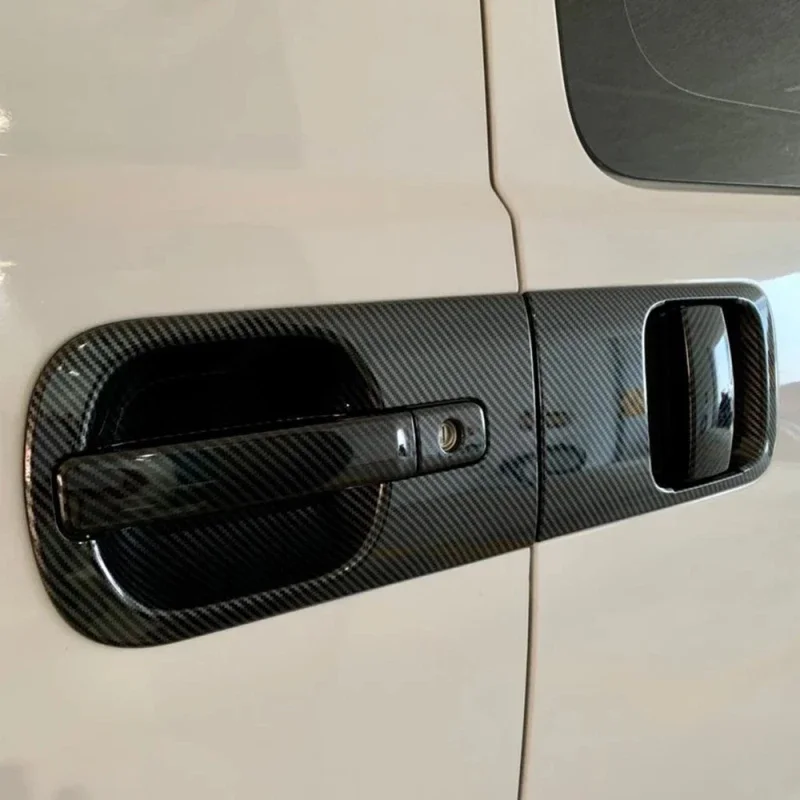 Pre Hyundai H-1 i800 H300 Grand Starex 2018 2019 2020 K rukoväte kľučky z uhlíkových vlákien misa Cup Cover Tink Styling Automatické príslušenstvo