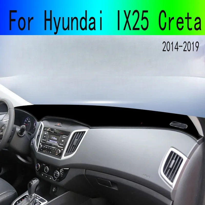 Pre Hyundai IX25 Creta 2014 2015 2016 2017 2018 2018 2019 Case Dashboard Cover Mats Sun Shade vyhýbajte kobercami ľahkých podložiek proti uváhaniu