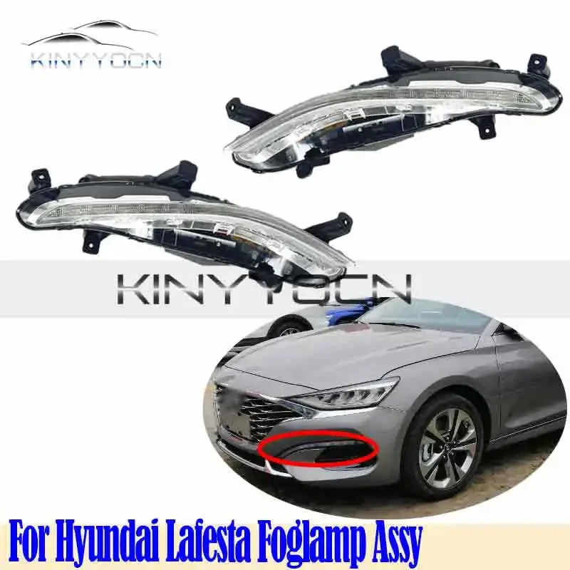Pre Hyundai Lafesta 2018 19 20 21 22 Predný nárazník Hmlová hmlová hmlová hmlová lampa hmlové hmlové hmlové hmlové svetlo
