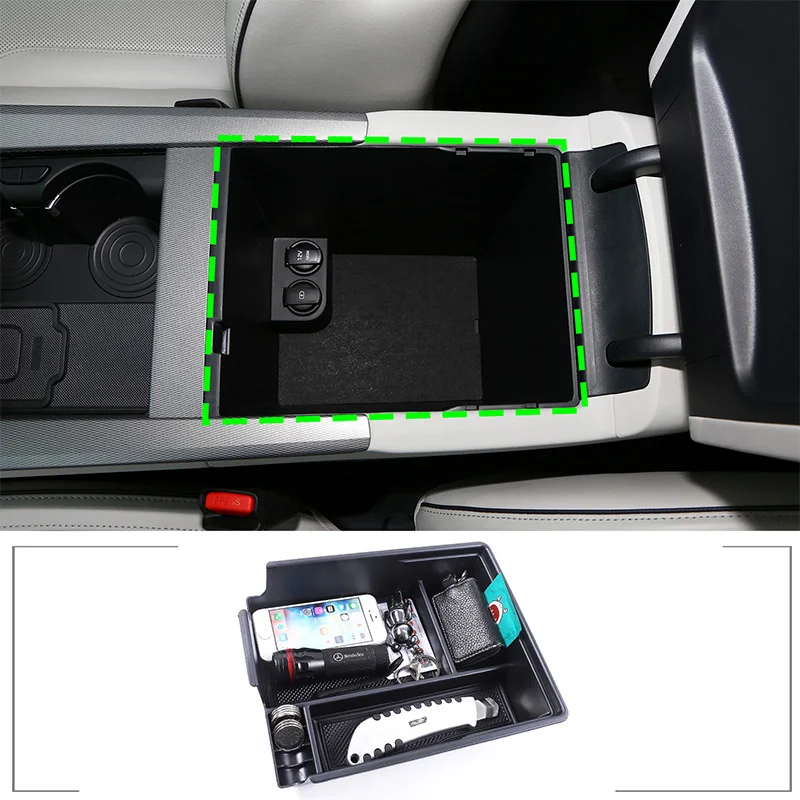 Pre Hyundai Palisade 2020-2024 Organizátor Centra Console Tray Vložka Príslušenstvo Rukavice držiak na rukavicu Storage Automatic Box Storag Storag