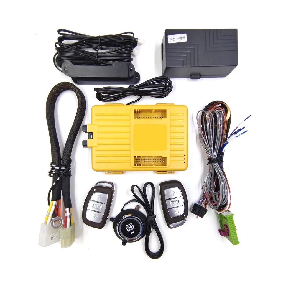 Pre Hyundai Sonata Santa Fe Elantra Verna Modernight Engine Push Start Stop System diaľkový štartér Keyless vstupné príslušenstvo