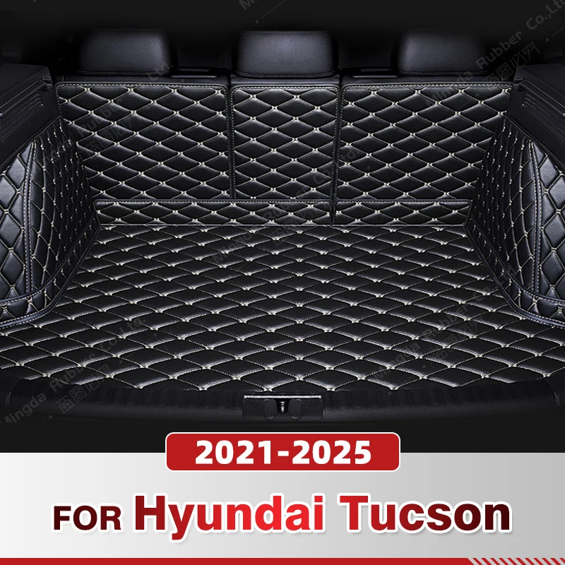 Pre Hyundai Tucson 2021 2022 2023 2024 2025 Automatické pokrytie Kmeň kmeňa Mat Car Boot Cover Pad Cargo Vnútorné príslušenstvo