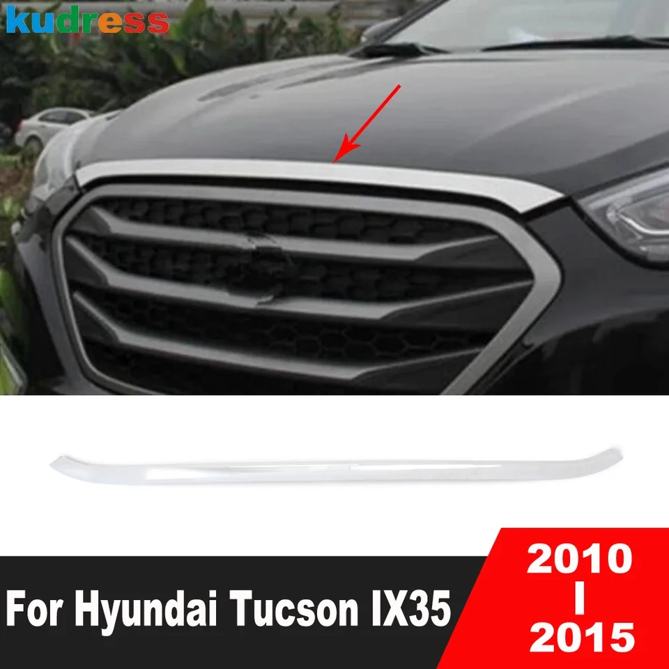 Pre Hyundai Tucson IX35 2010-2013 2014 2015 Chrome Car Chary Motor Tin