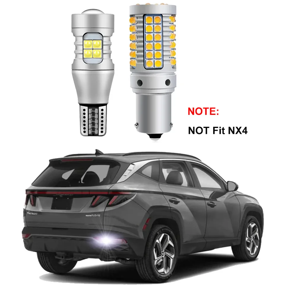 Pre Hyundai Tucson Ultimate Hybrid 2023 (nie je vhodný model NX4) LED žiarovka Zadný záložný signál Zálohovanie signálu Reverzné zadné svetlo Canbus