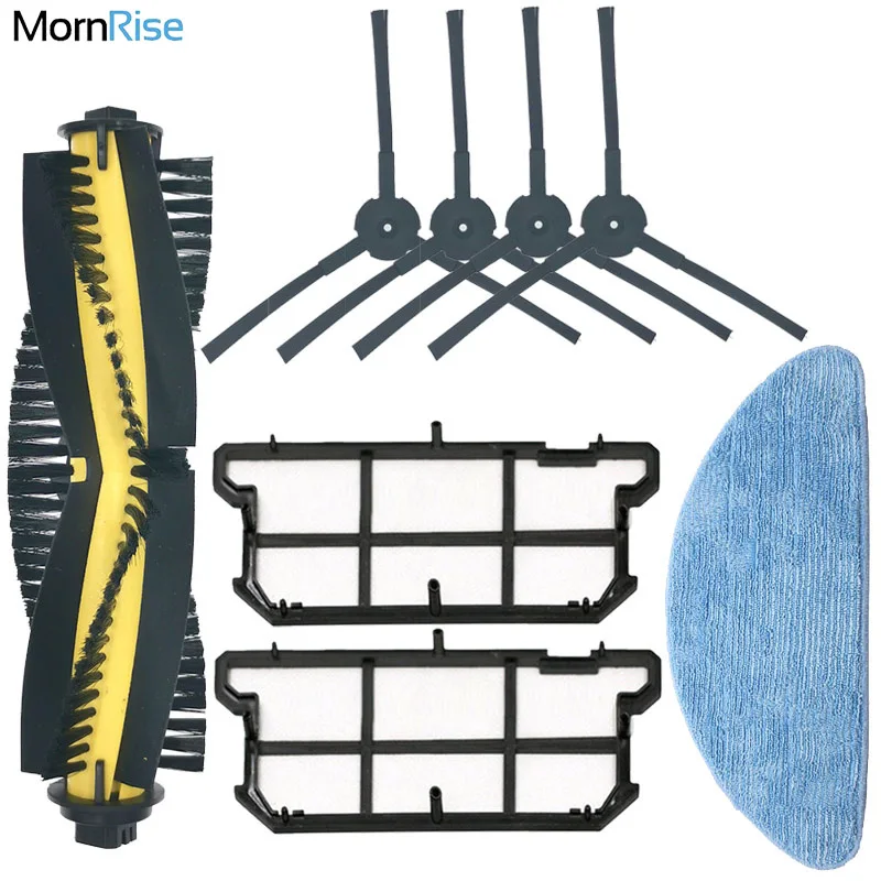 Pre ILife V7S Plus príslušenstvo náhradné diely robotické vysávače Výmena súpravy SPOJETA MIAN BRUSH HEPA FILTRA RAGS
