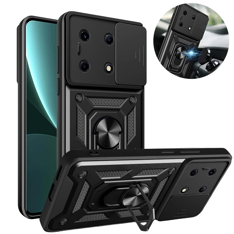Pre Infinix Poznámka 30 VIP Pase Držiak stojanu Magnetický automobilový prsteň Puzdro pre Infinix Note30 VIP X6710