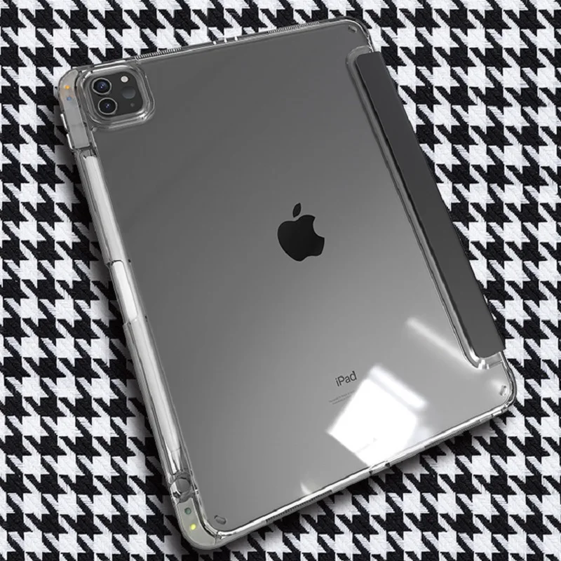 Pre iPad Air 5. 4 10,9 Generácia puzdro Crystal Chrbát pre iPad Pro 11 iPad Air 2 9,7 10.2