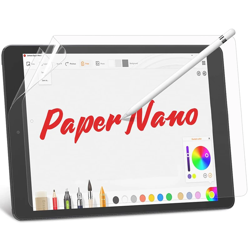 Pre iPad Pro 4 5 Mini 7 6 10.2 7 8. 9. 12.9 Nové písanie na papieri Feel Screen Protector Painting Paper Ofter