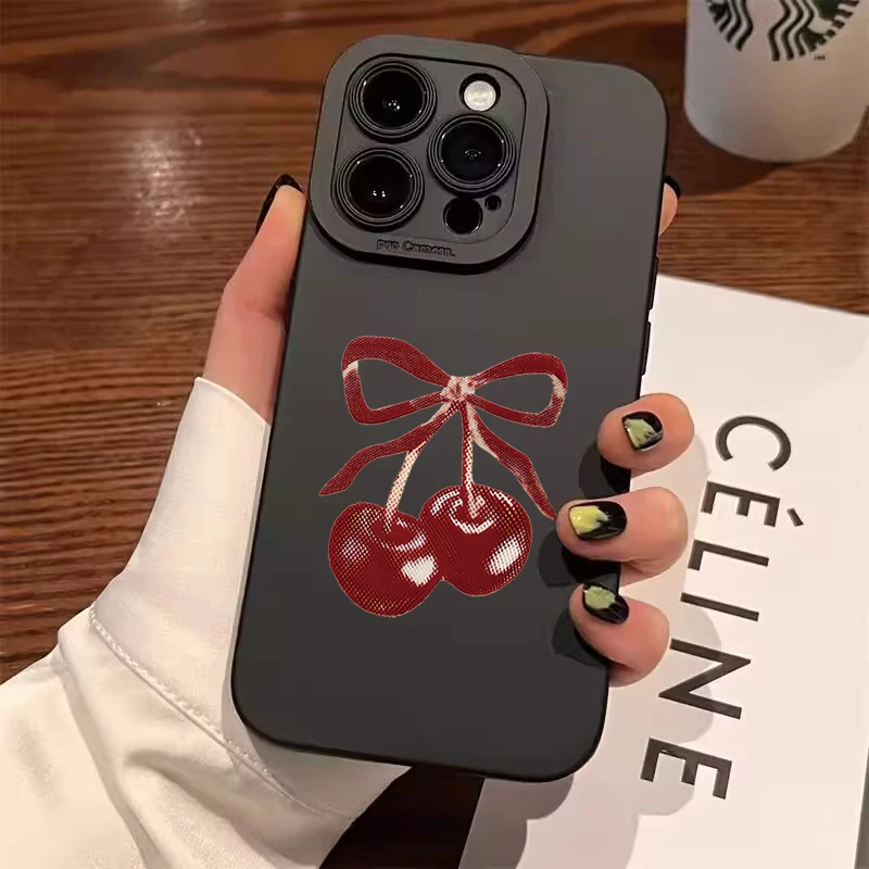 Pre iPhone 16 15 14 13 12 11 Pro Max xs xr x puzdro estetické mašle