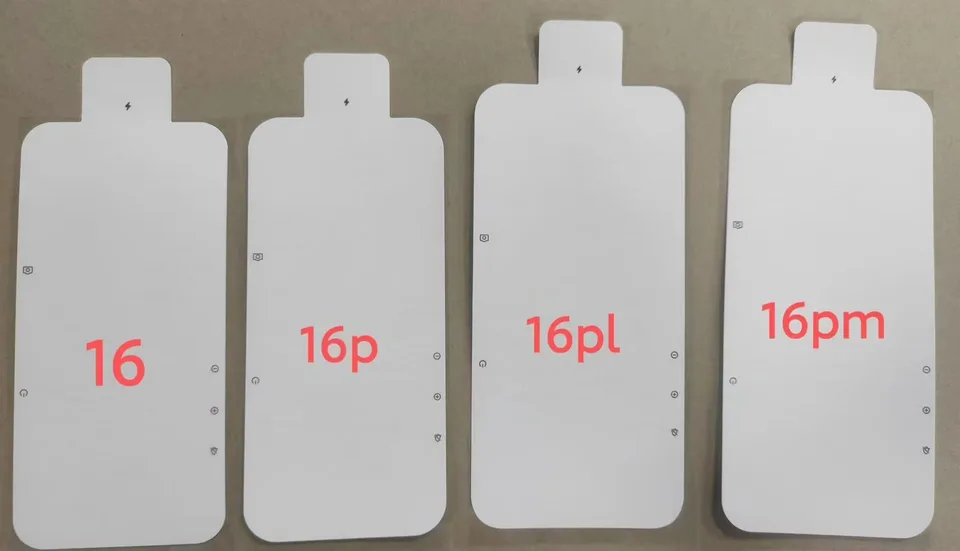 pre iPhone 16 Pro Max Plus 16Pro 16Prromax 16Plus Screen Stupel Film Screger Stuffery 100ks/Lot