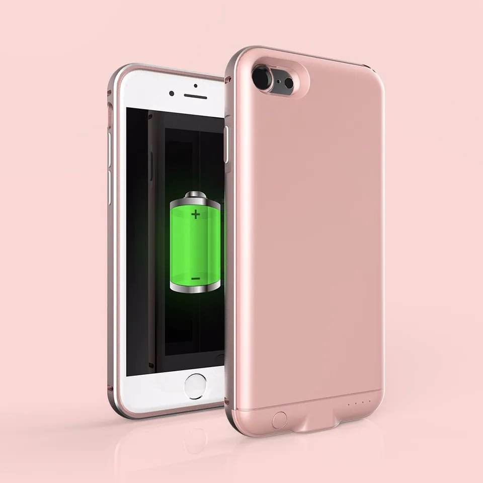 Pre iPhone 6 Plus batéria 6s 7 8 plus 4000 mAh kovová nabíjačka na nabíjačku pre iPhone 6 6s 7 8 plus batéria 5,5 palca