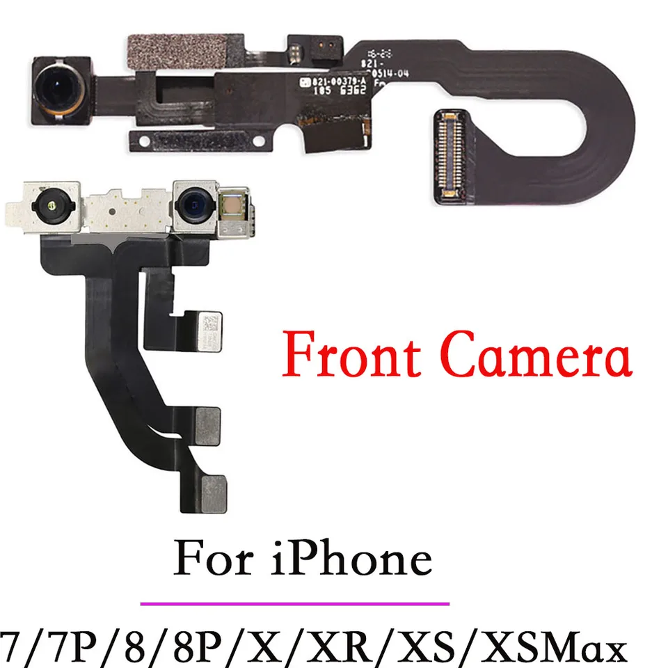 Pre iPhone 7 7p 8 plus modul predného fotoaparátu s snímačom priblížením svetla Fear Flex Flex kábel pre iPhone x xr xs xsmax