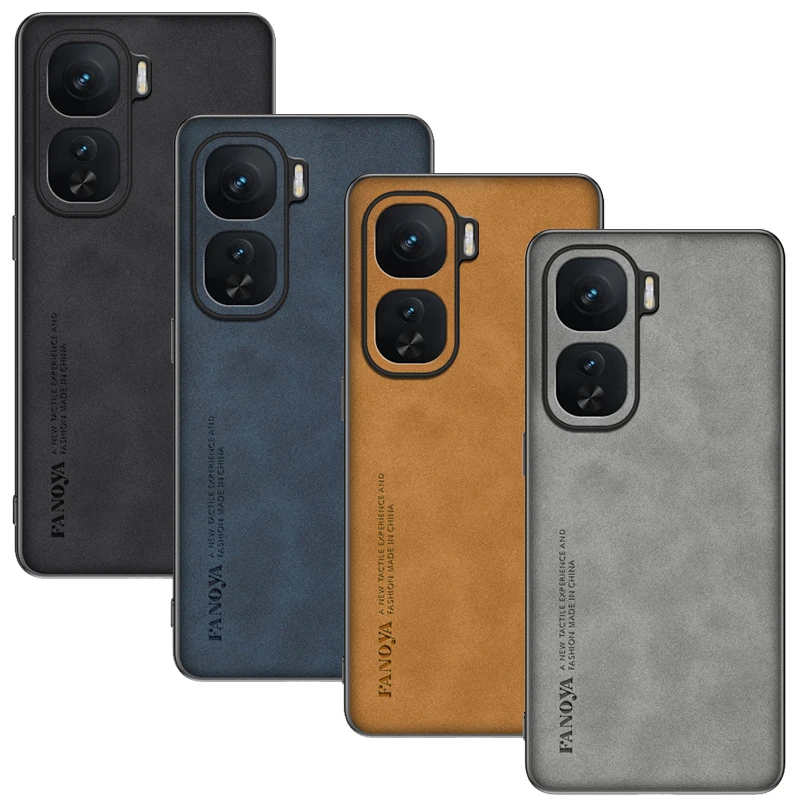 Pre iqoo Neo 10 Frosted PU kožené kryt
