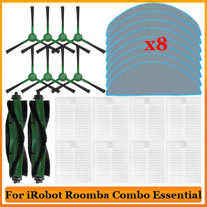Pre Irobot Roomba Combo Essential / VAC Essential Robot vysávač Časti hlavná bočná kefa Hepa Filter Mop príslušenstvo