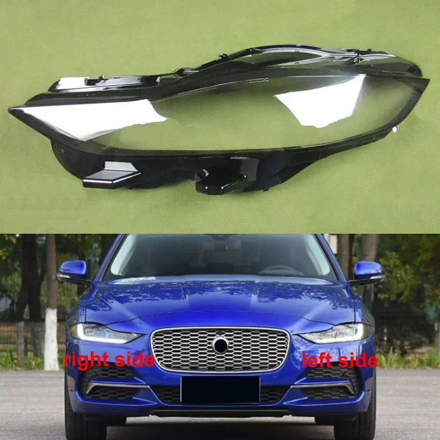 Pre Jaguar XE 2020 2021 2022 Automobilové príslušenstvo predné svetlomety priehľadné lampy lampy Lampla svetlomety objektívov kryt Plexisky