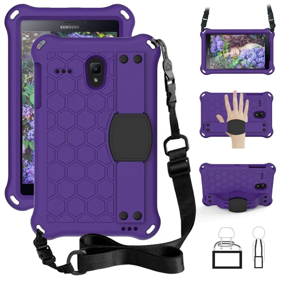 Pre kartu Samsung Galaxy A.0.0 2017 Puzdro pre SM-T380 T385 Tablet Armor puzdro TPU+PC SOCPORPOP ARDUP COPA CAPA