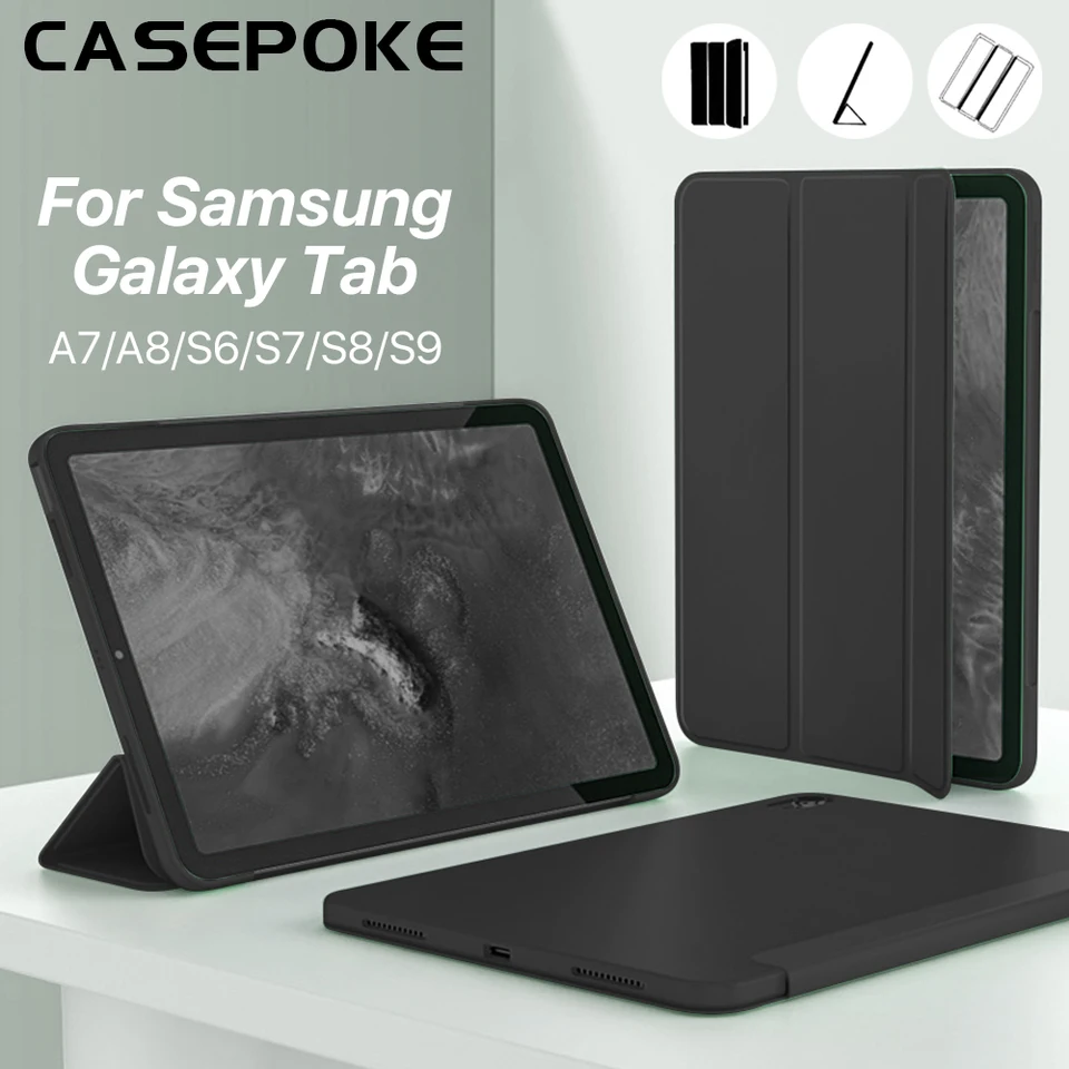 Pre kartu Samsung Galaxy Tab A8 10.5 Tablet Príslušenstvo pre tabru Samsung Galaxy Tab A7/S6/S7/S8/S9 S7/8/9 Plus Funda ochranné krytie