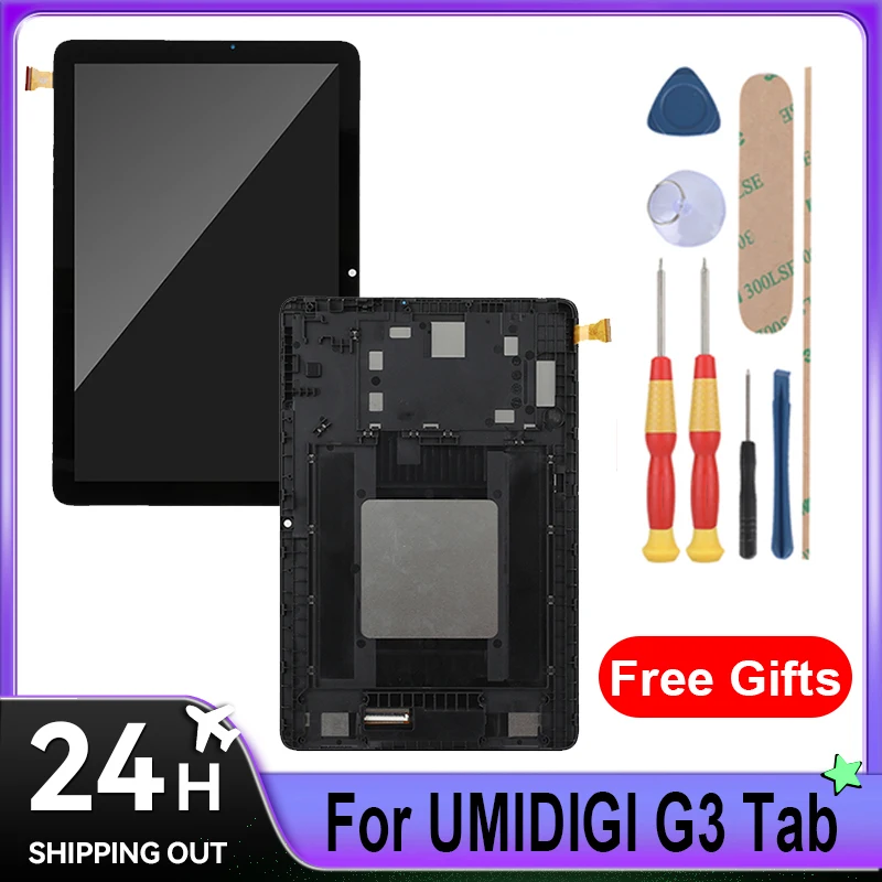 Pre kartu UmiDigi G3 LCD displej + dotyková obrazovka Úplná zostava Tablet Výmena dielov s nástrojmi