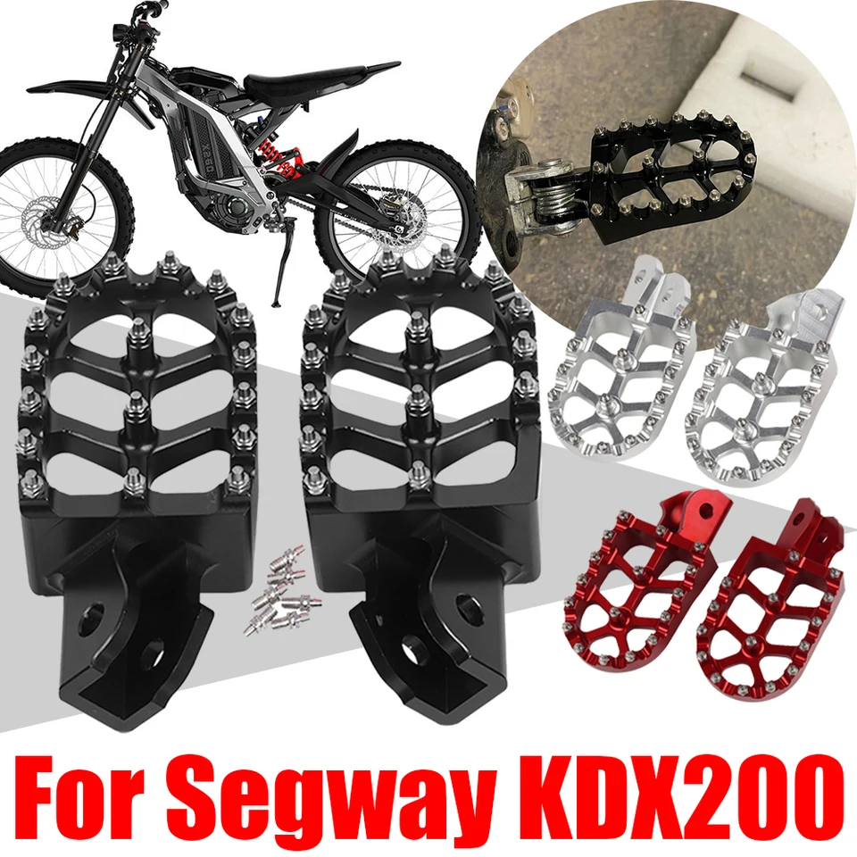 Pre Kawasaki KDX200 KDX 200 Segway Dirt Ebike X160 X260 x 160 260 Motocyklové príslušenstvo Footrest Footpegs Foot Pegs Rest Pedal