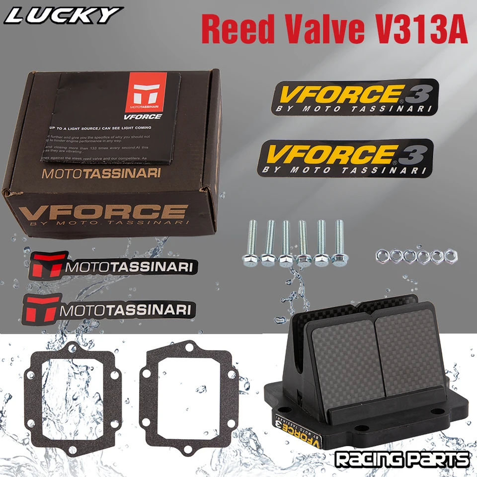 Pre Kawasaki KX125 KMX125 1999 2001 KX500 KX 125 500 KMX 125 KDX200 220 KRR KRZ150 KMX500 Motocykel V-Force 3 Reed Valve V313A