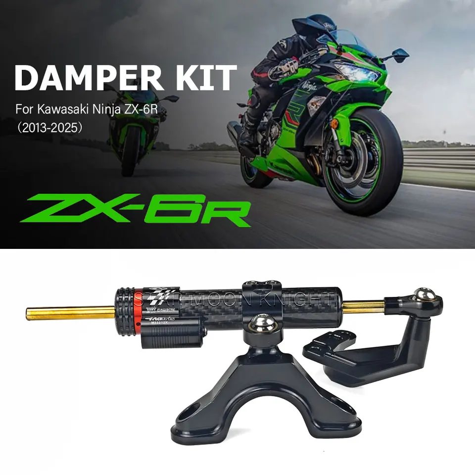 Pre Kawasaki Ninja ZX-6R ZX 6R 636 ZX6R (2013-2025) MONTÁLNA DVOROVÁ KAPILIZÁCIA MOTORY