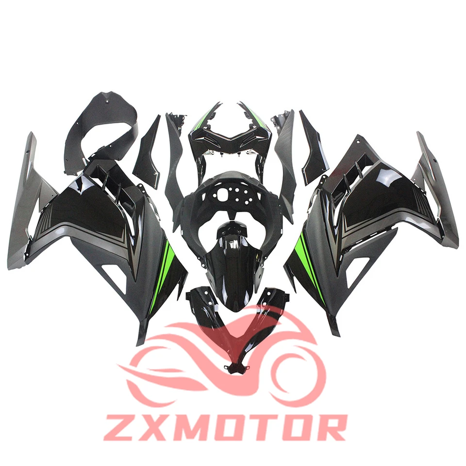 Pre Kawasaki Ninja300 2013 2014 2015 2016 2017-2024 Fairing Kit Motorcycle Racing Prispôsobené kapotážou shellových dielov